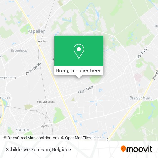 Schilderwerken Fdm kaart