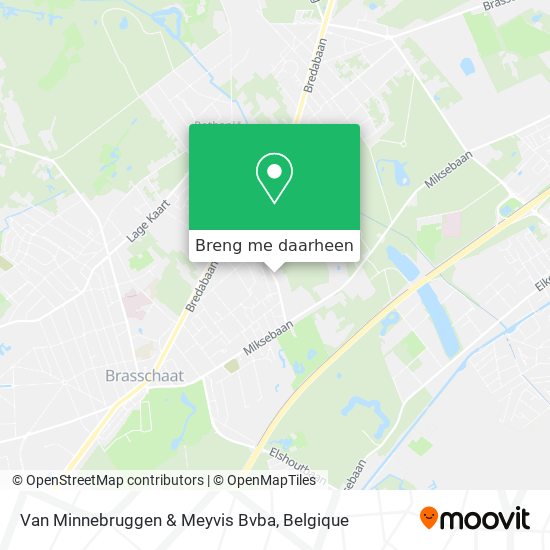 Van Minnebruggen & Meyvis Bvba kaart
