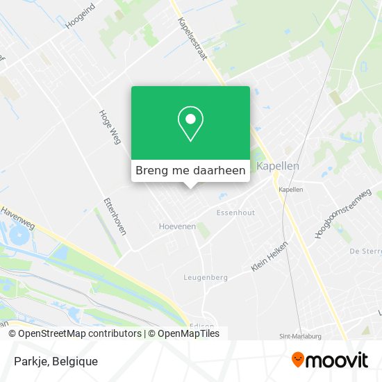 Parkje kaart