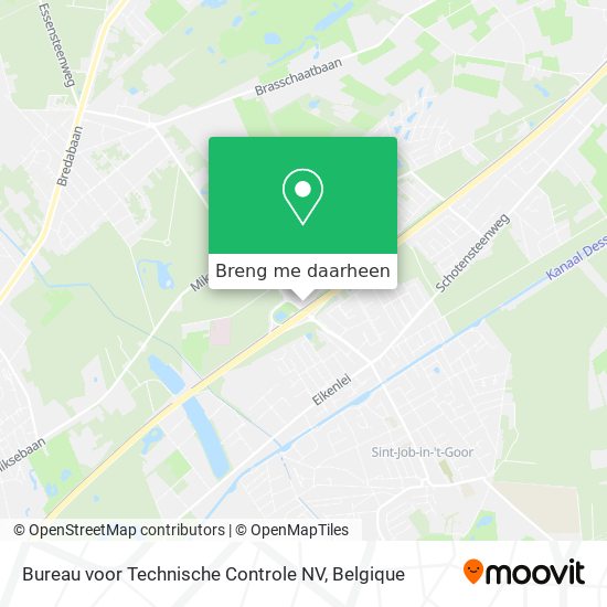 Bureau voor Technische Controle NV kaart