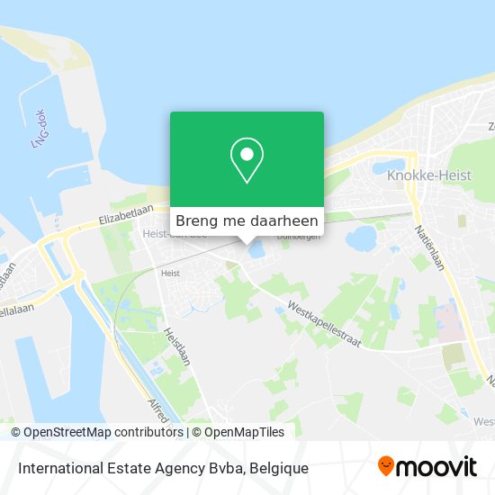 International Estate Agency Bvba kaart