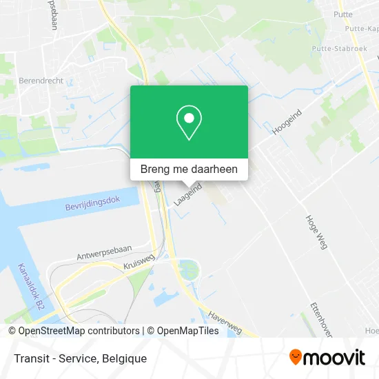 Transit - Service kaart