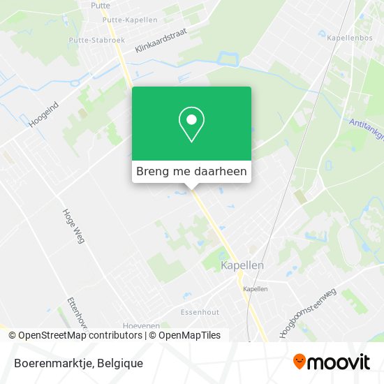 Boerenmarktje kaart