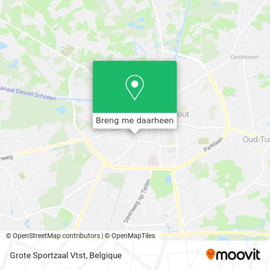 Grote Sportzaal Vtst kaart