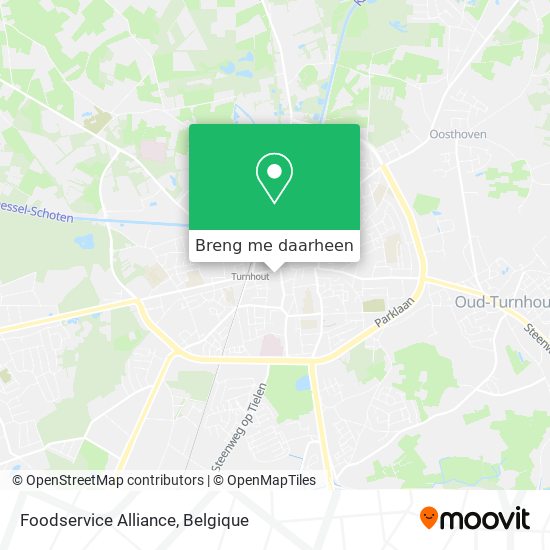 Foodservice Alliance kaart