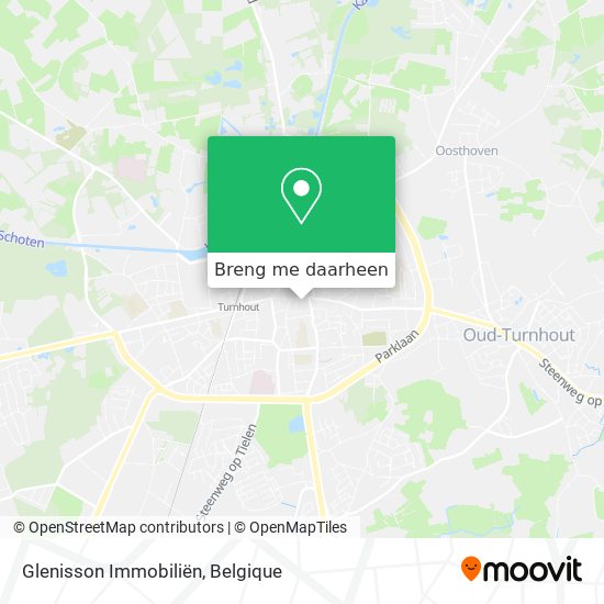 Glenisson Immobiliën kaart