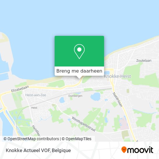 Knokke Actueel VOF kaart