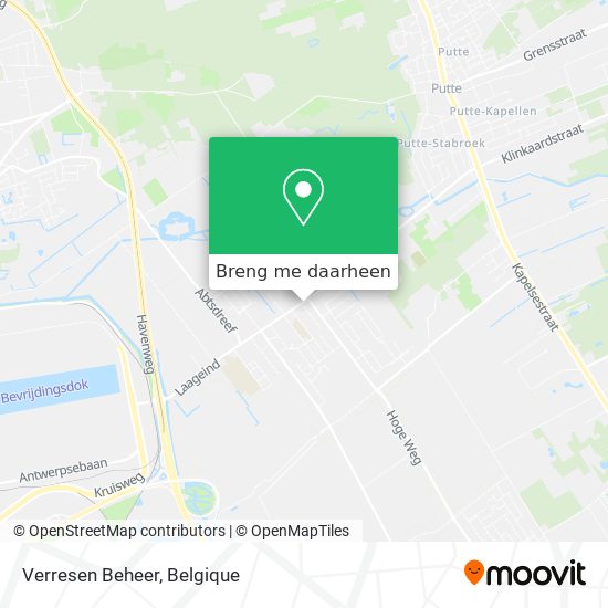 Verresen Beheer kaart