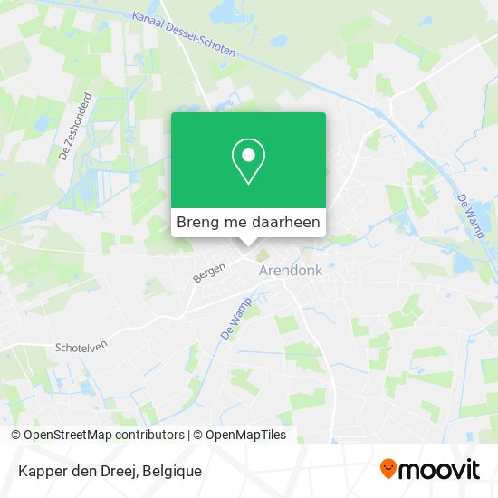 Kapper den Dreej kaart