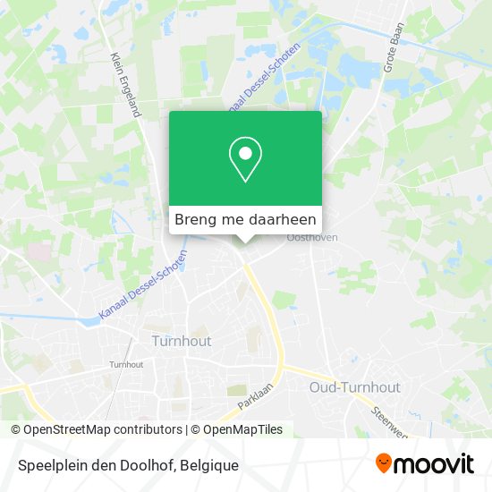 Speelplein den Doolhof kaart