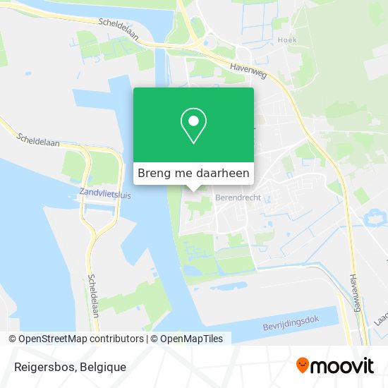 Reigersbos kaart