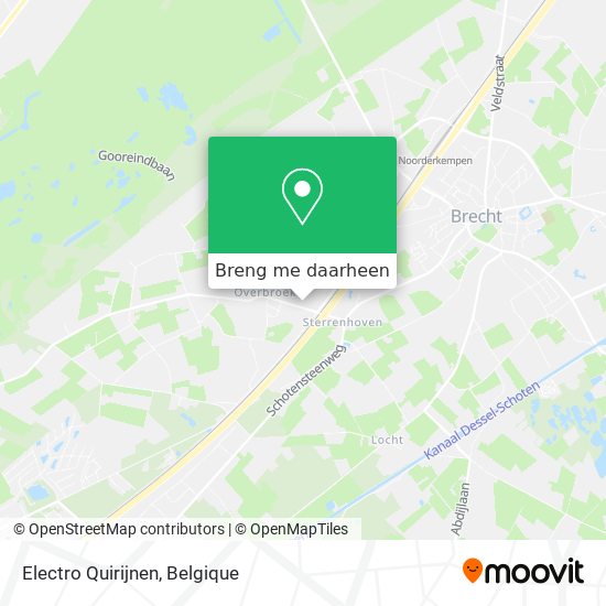 Electro Quirijnen kaart