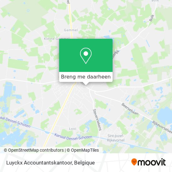 Luyckx Accountantskantoor kaart