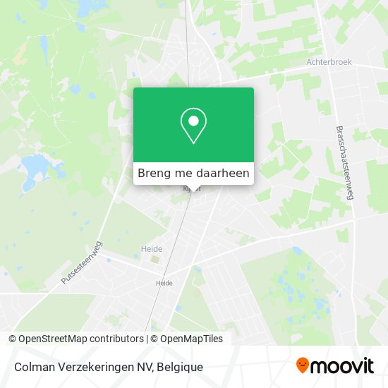 Colman Verzekeringen NV kaart