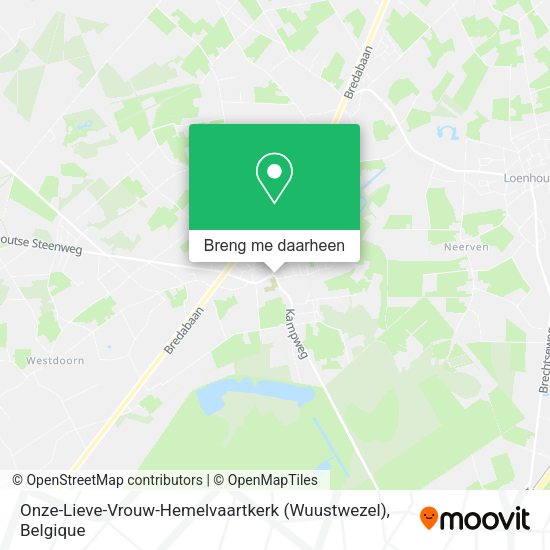 Onze-Lieve-Vrouw-Hemelvaartkerk (Wuustwezel) kaart