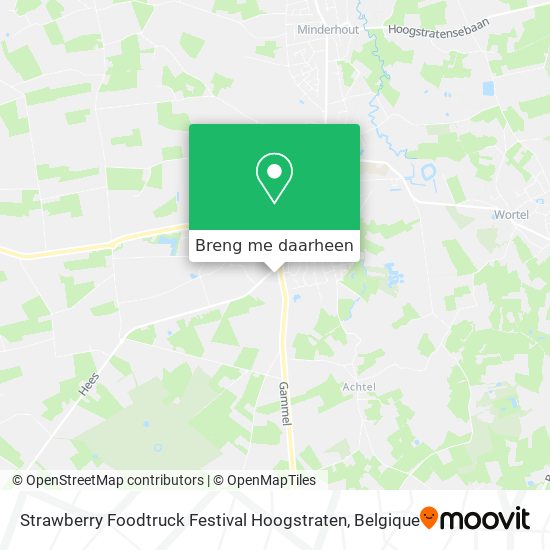 Strawberry Foodtruck Festival Hoogstraten kaart