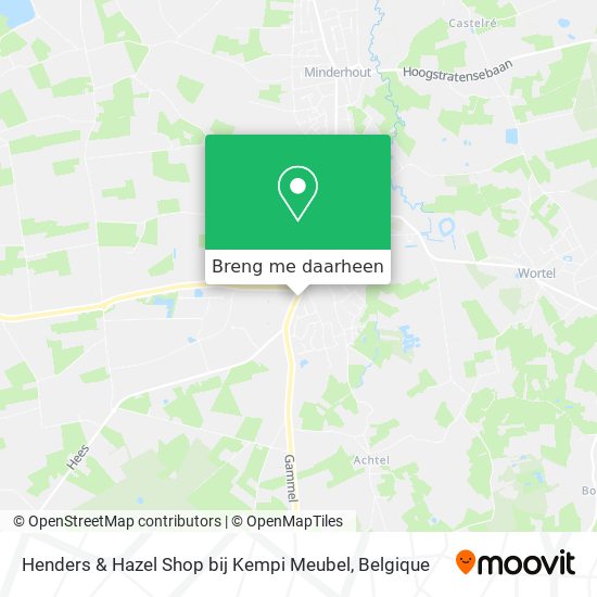 Henders & Hazel Shop bij Kempi Meubel kaart