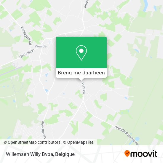 Willemsen Willy Bvba kaart