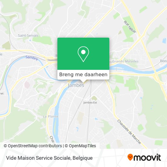 Vide Maison Service Sociale kaart