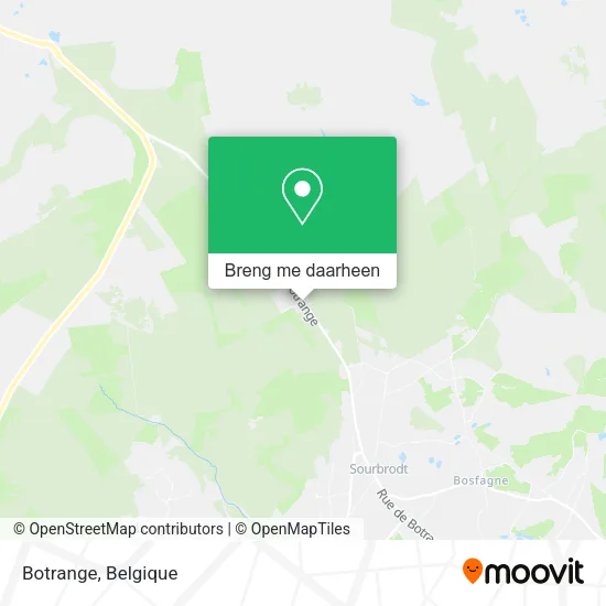 Botrange kaart