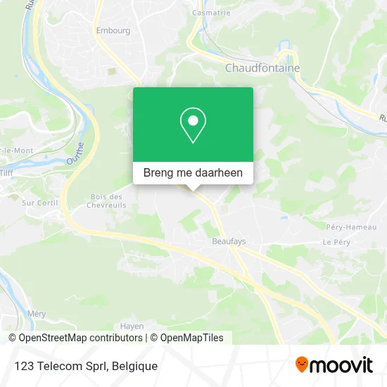 123 Telecom Sprl kaart