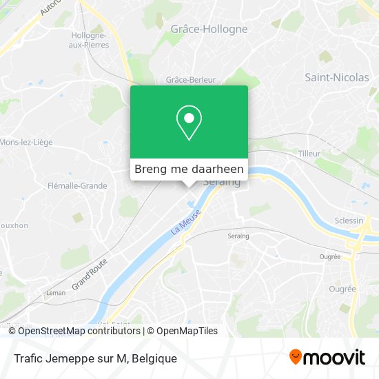 Trafic Jemeppe sur M kaart