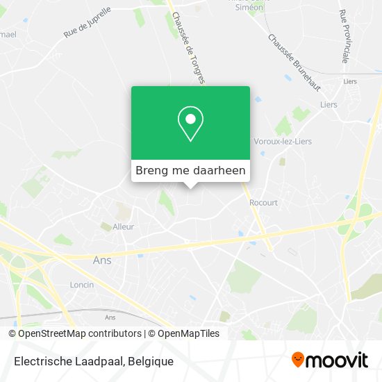 Electrische Laadpaal kaart