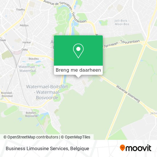Business Limousine Services kaart