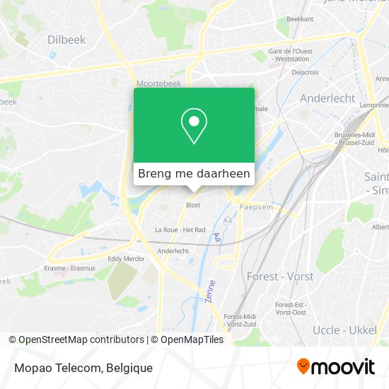 Mopao Telecom kaart
