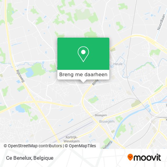 Ce Benelux kaart