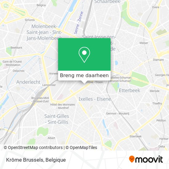 Krôme Brussels kaart