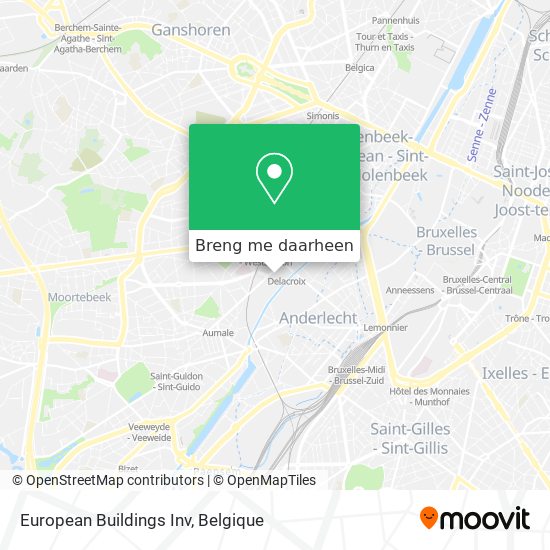 European Buildings Inv kaart
