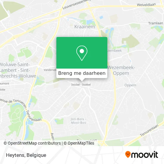Heytens kaart