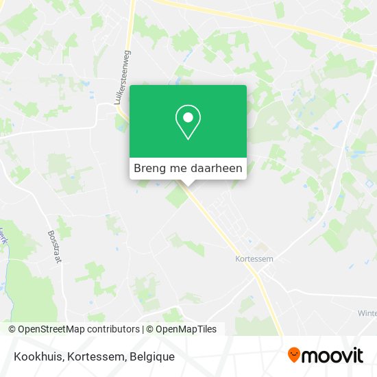 Kookhuis, Kortessem kaart