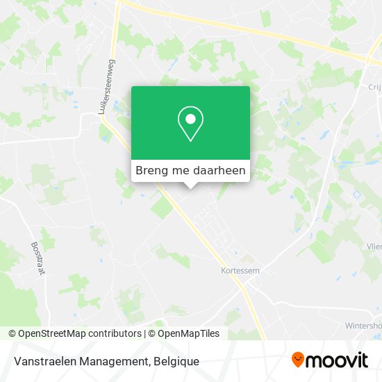 Vanstraelen Management kaart