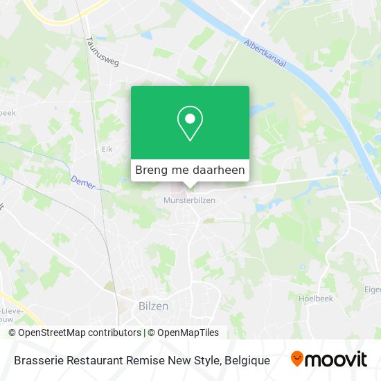 Brasserie Restaurant Remise New Style kaart