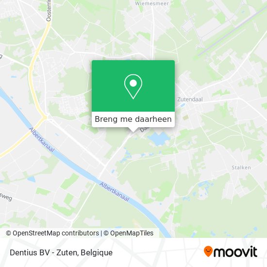 Dentius BV - Zuten kaart