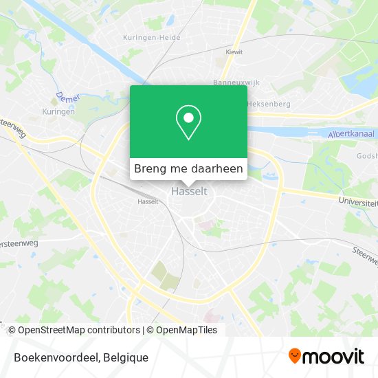 Boekenvoordeel kaart