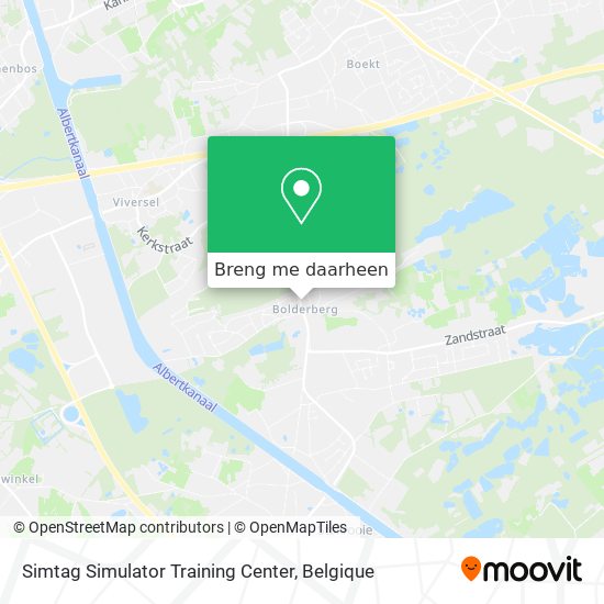 Simtag Simulator Training Center kaart