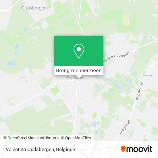 Valentino Oudsbergen kaart