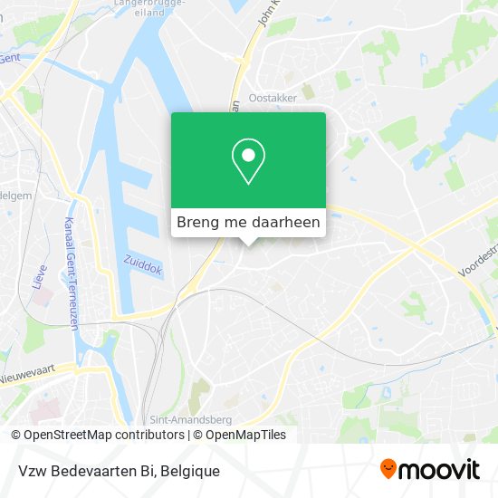 Vzw Bedevaarten Bi kaart