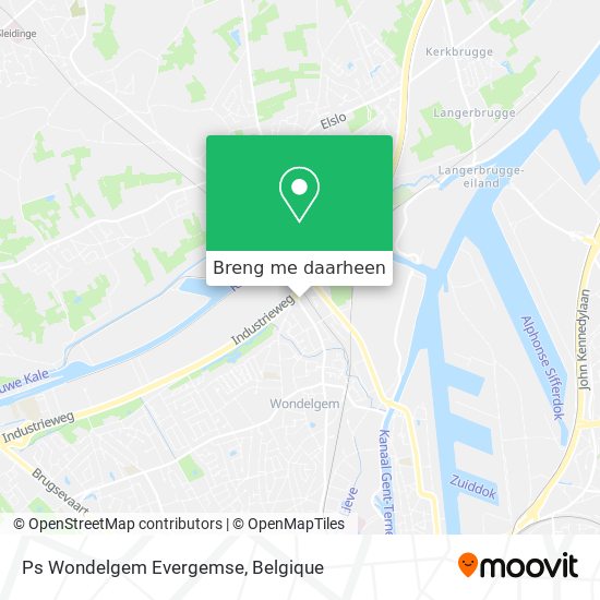 Ps Wondelgem Evergemse kaart