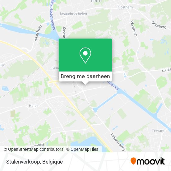 Stalenverkoop kaart