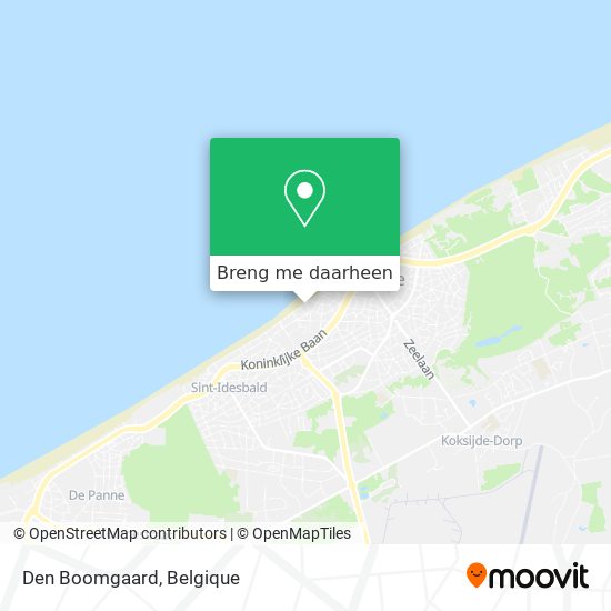 Den Boomgaard kaart