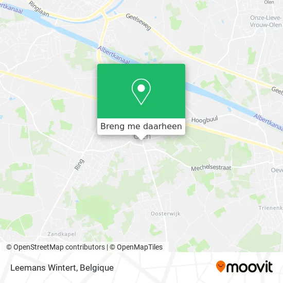 Leemans Wintert kaart