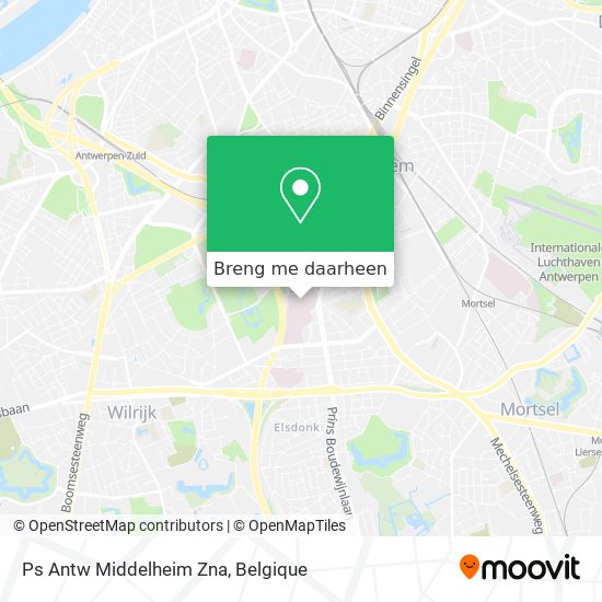 Ps Antw Middelheim Zna kaart
