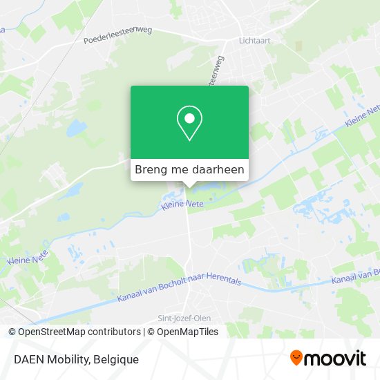 DAEN Mobility kaart