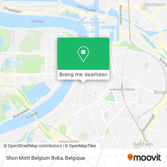 Shon Mott Belgium Bvba kaart