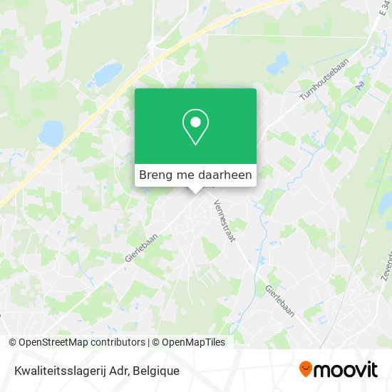Kwaliteitsslagerij Adr kaart