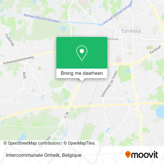 Intercommunale Ontwik kaart